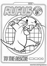 Coloring Possible Kim Pages Rufus Printable Rescue Book Info Online Index Categories sketch template