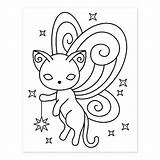 Rubber Pixie Wings sketch template