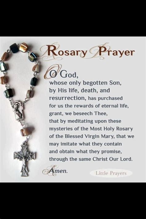 rosary prayer rosary holy rosary catholic prayers