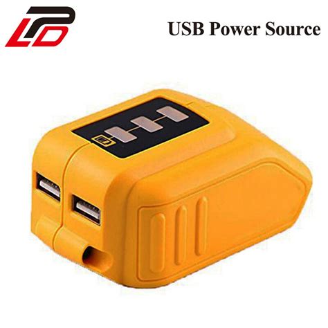 usb power source  dewalt dcb  vv max cordless power tool lithium ion battery usb