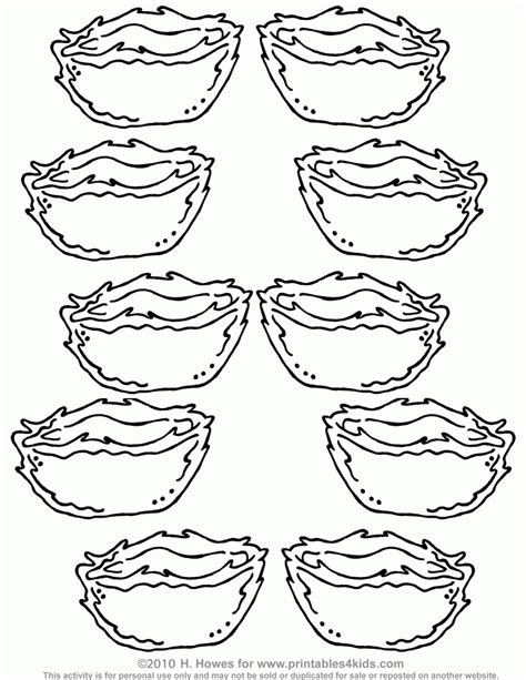 nest coloring page coloring home