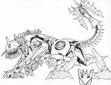 Transformers Rescue Extinction Bots Transformer Ravage Dragon Dinosaurios Colorir Getdrawings Hunter Animales Coloringhome sketch template