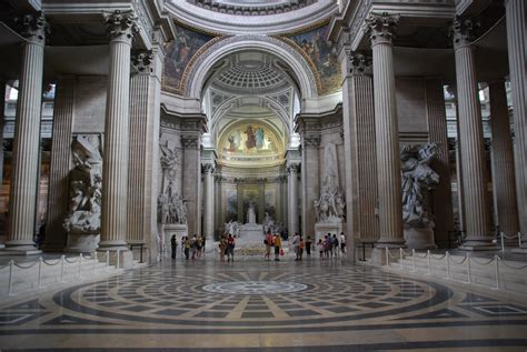 paris pantheon innenansicht foto bild architektur sakralbauten