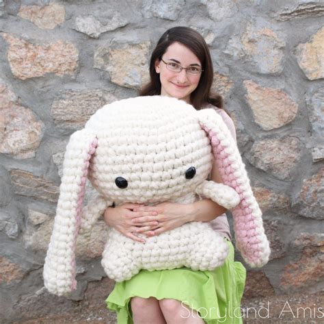 pattern extreme amigurumi blossom  bunny crocheted bunny etsy espana