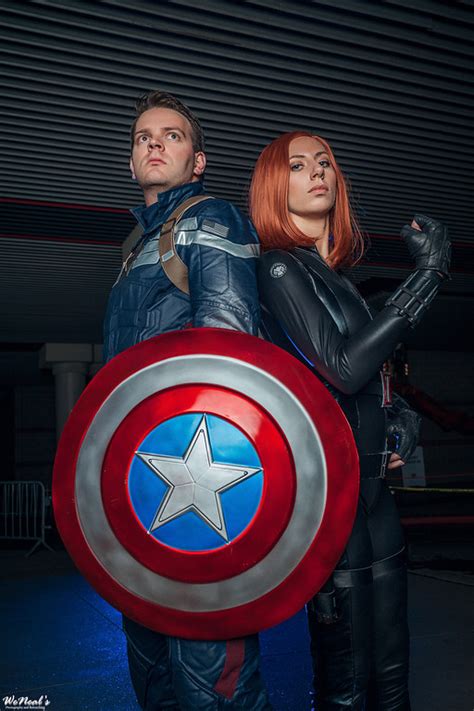 Captain America And Black Widow Assemble For This