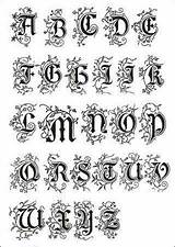 Alfabet Kalligrafie Middeleeuwen Lettering Lettertype Handlettering Bezoeken Lettertypen sketch template