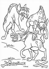 Hyena Coloring Pages Spotted Getdrawings Lion sketch template