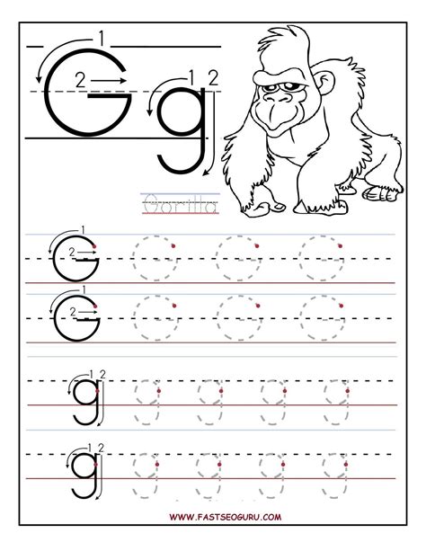 printable letter  tracing worksheets  preschool alphabet