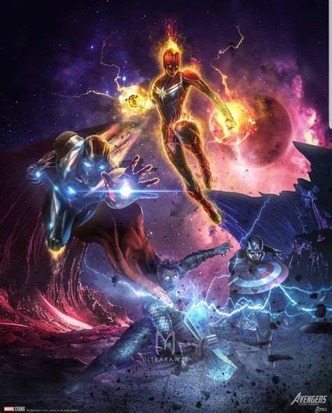 Thor Vs Thanos Wallpapers Wallpaper Cave