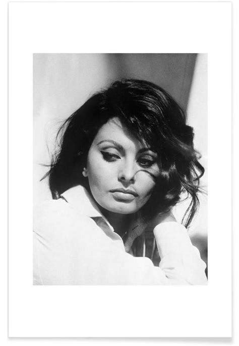 Sofia Loren 1969 Vintage Fotografie Poster Juniqe
