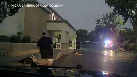 police officer fired  allegedly kicking robbery suspect  head  video abc news