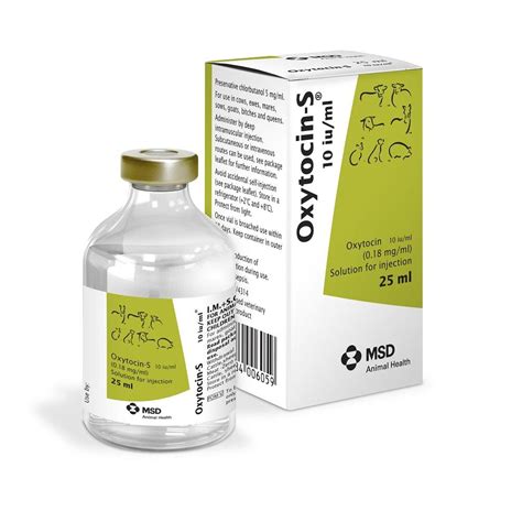 msd animal health hub oxytocin   iuml solution  injection
