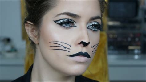 sexy kitten halloween makeup youtube