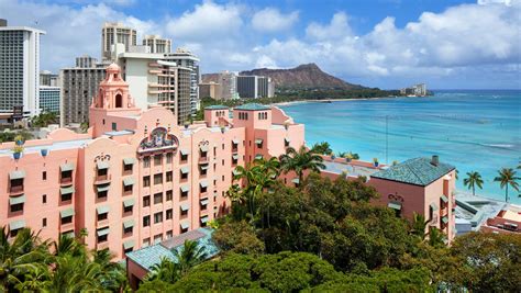 waikikis royal hawaiian  pink palace   pacific