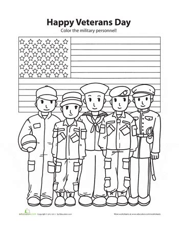 veterans day coloring pages printable  kids adults  sheets