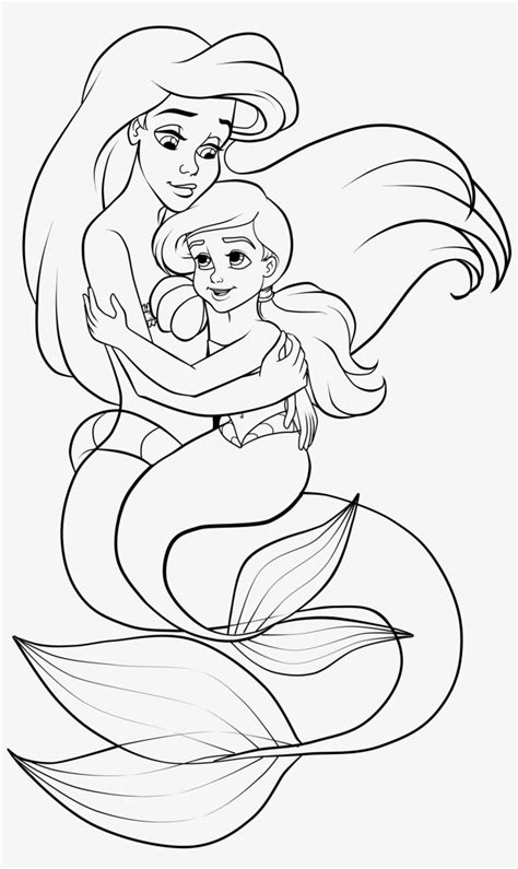 ariel mermaid coloring pages kinosvalka
