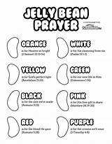Jelly Prayer Beans Coloring Treat Beginnings sketch template