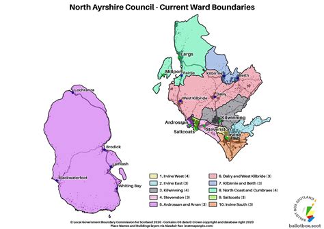islands act boundary reviews argyll bute  north ayrshire