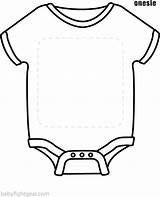 Onesie Baby Template Clipart Onesies Transparent Outline Clip Printable Coloring Shower Templates Contest Sonnen Chael Signature Line Create First Big sketch template