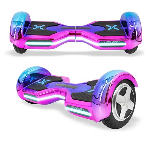 hover  eclipse hoverboard    wheels ultrabright customizable led headlights built