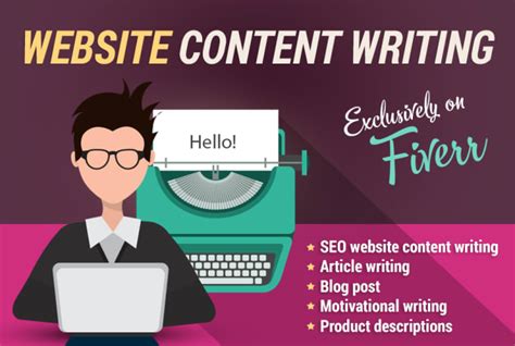 Be Your Seo Website Content Writer And Copywriter By Brookelawson