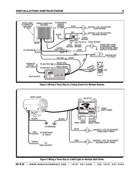 msd  step wiring diagram diy gear