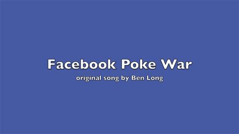 Facebook Poke War Youtube