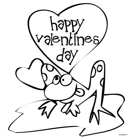 frog valentines day coloring pages xcoloringscom
