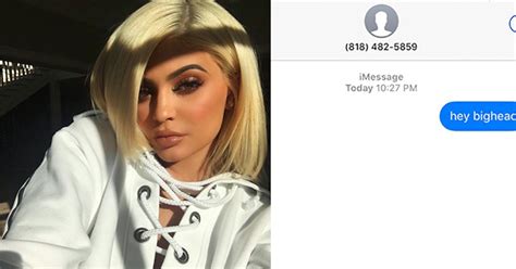 16 savage texts people tried to send kylie jenner after rob leaked her