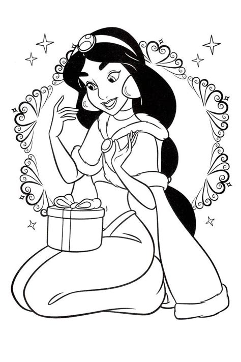 princess jasmine coloring pages coloring home