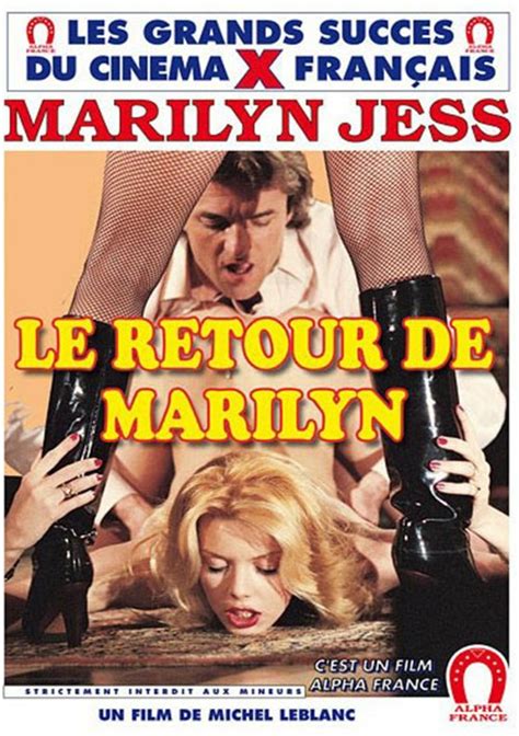 Return Of Marilyn Jess The 1986 Adult Dvd Empire
