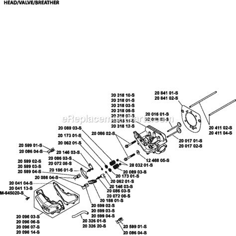 kohler sv  parts list  diagram ereplacementpartscom