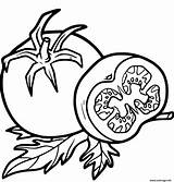Coloriage Tomates Fraiches Tomate Pintar sketch template