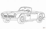 Cabrio Stampare Sportive Convertible Depoca Automobili Draw Decappottabile sketch template