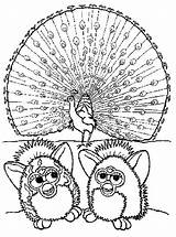 Furby Coloring Pages Furbie Coloringpages1001 Comments Colouring Per sketch template