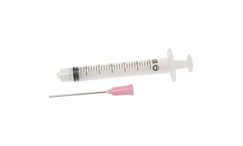 syringe cc clear  gauge blunt needle delta kits