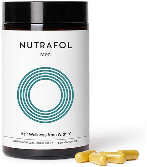 Nutrafol For Men Review Hair Growth Supplements The Skin Spot