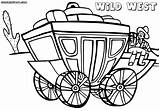 Wild West Coloring Pages Colorings sketch template