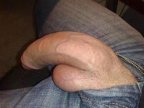 huge flaccid cock hanging out shaftly