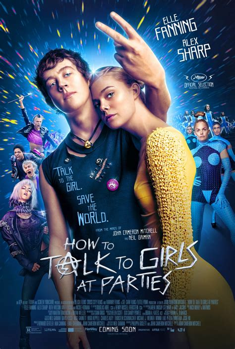 how to talk to girls at parties gets a new movie trailer and poster
