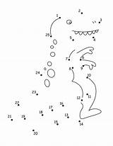 Dot Relier Dots Facile Dinosaure Dinosaurios Verbinden Punkte Zahlen Dinosaurio Puntos Escueladeblanca Sonidos Fichas Dinosaurier Malen Itsybitsyfun Vorlagen Vorschule Coloringhome sketch template