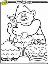 Trolls Coloring Pages Kids Print Dreamworks Characters sketch template