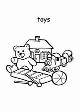 Toys Coloring Boys Pages Color sketch template