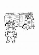 Sam Fireman Pompier Le Coloriage Coloring Dessin Color Kids Imprimer Ordinateur Sur Print Beautiful Pages Dessiner Colorier Children sketch template