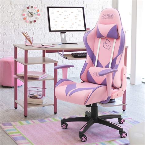 homall gaming chair girl racing office chair high  computer desk chair leather executive