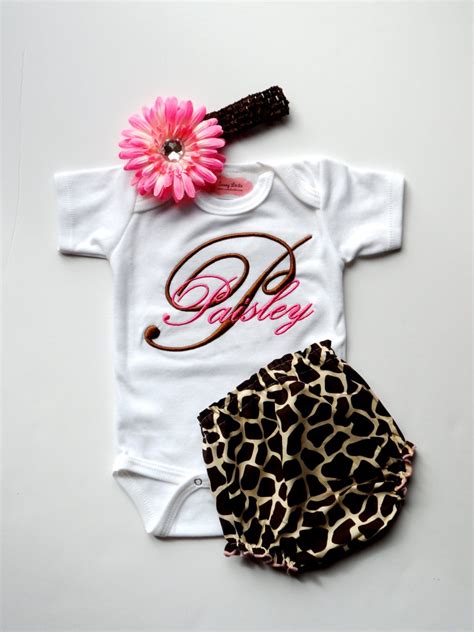 personalized baby girl clothes