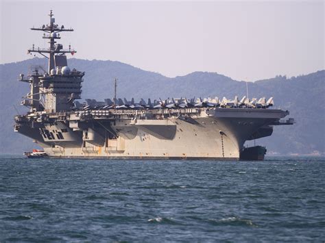 aircraft carrier anchors  vietnam    time