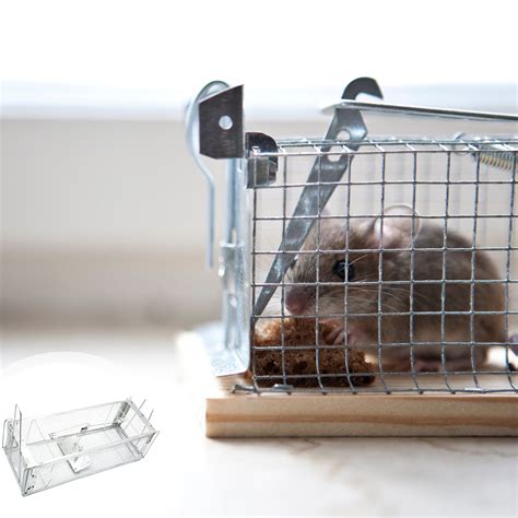 onever galvanized iron mouse cage  meshplate door tough rat trap