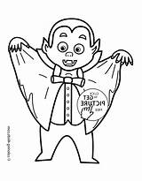 Coloring Vampire Pages Halloween Kids Funny Drawing Faces Getdrawings Cartoon Dracula Getcolorings sketch template