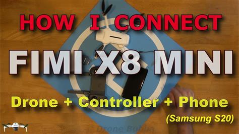 fimi  mini   connect drone controller phone samsung  youtube